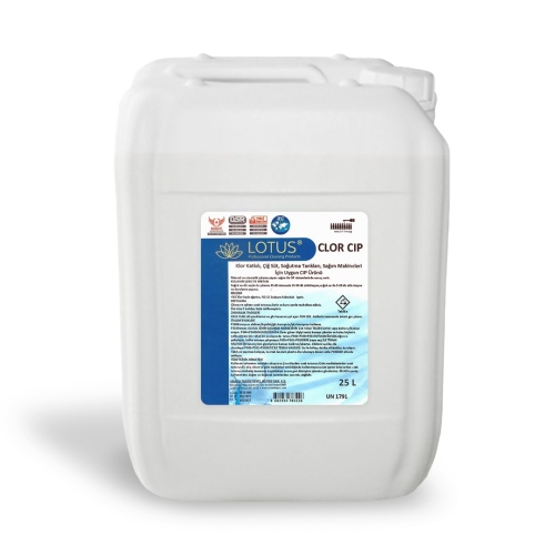 Clor Cip - Klor Katkılı Çiğ Süt, Soğutma Tankları, Sağım Makineleri İçin Uygun Cip Ürünü