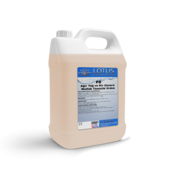 F8 - Yağ ve Kir Sökücü Hijyenik Mutfak Temizlik Ürünü