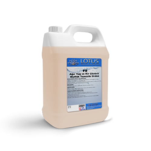 F8 - Yağ ve Kir Sökücü Hijyenik Mutfak Temizlik Ürünü