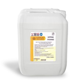 Dipping İyodine - 5000 PPM / Sağım Sonrası Kul. İyot İçeren Antiseptik Ve Kozmetik Et. Meme Hijyen Ürünü