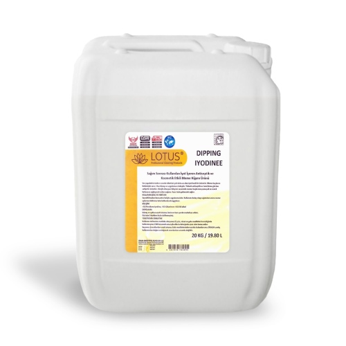 Dipping İyodine - 5000 PPM / Sağım Sonrası Kul. İyot İçeren Antiseptik Ve Kozmetik Et. Meme Hijyen Ürünü